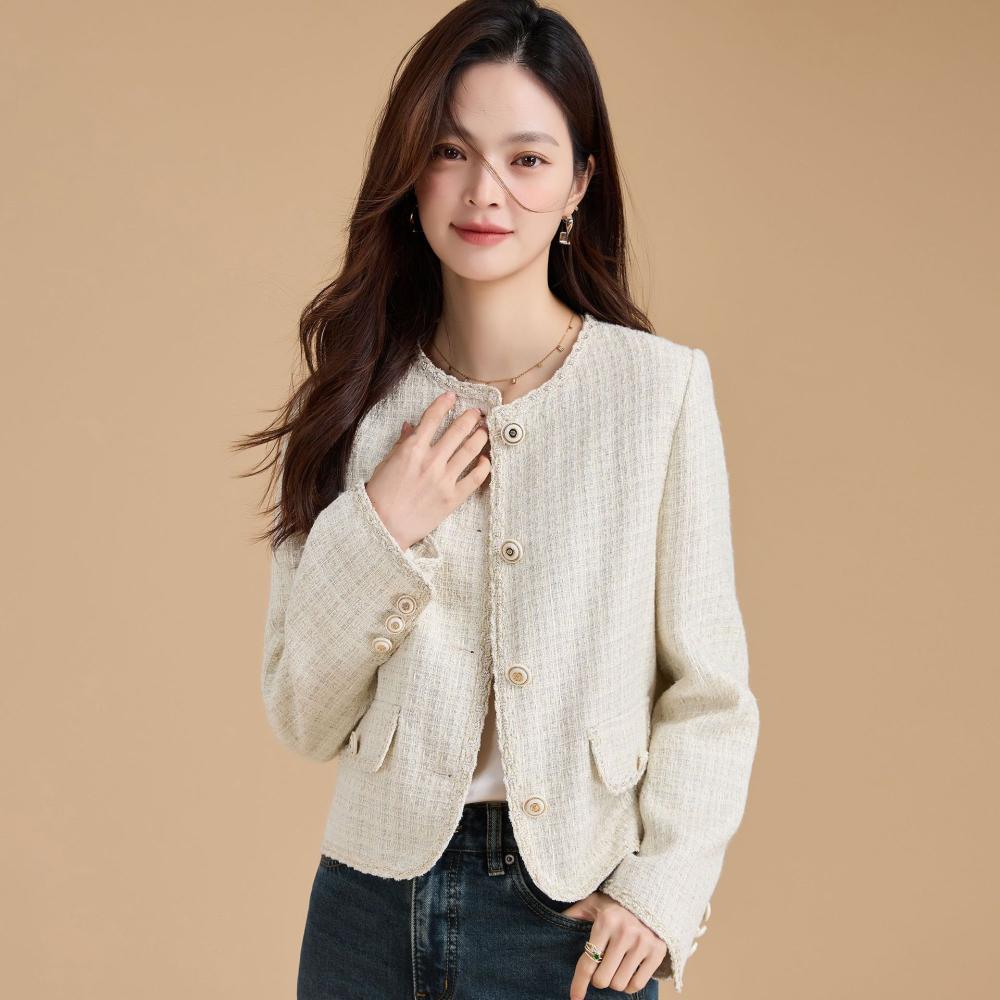 Dames Jassen | Beige Jack Mschcailana Jacket Dames Dames